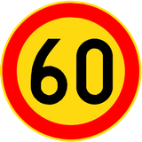 Start of a speed limit.