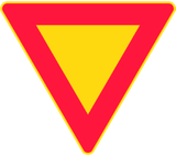 Give way.