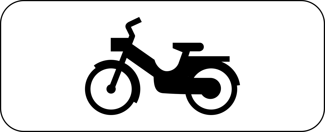 Für Mopeds.