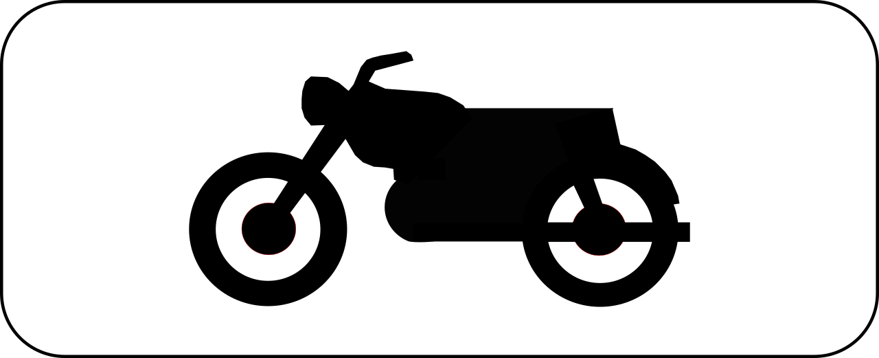 Für Motorräder.