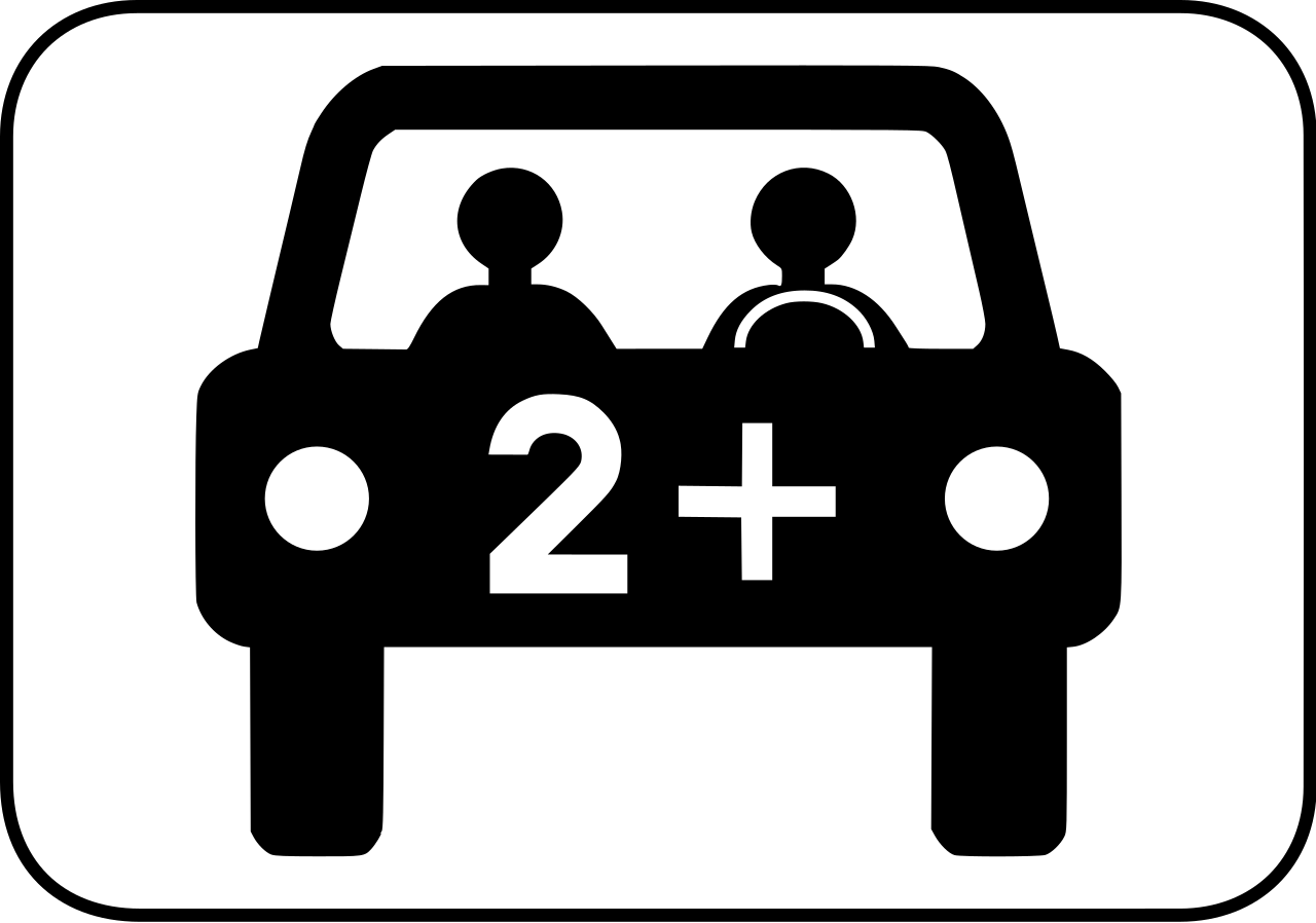Für Fahrgemeinschaften.
