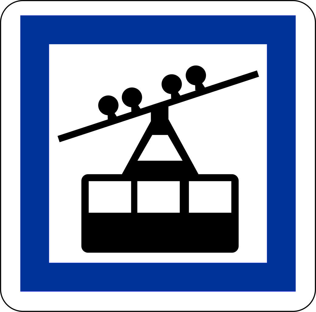 Seilbahn.