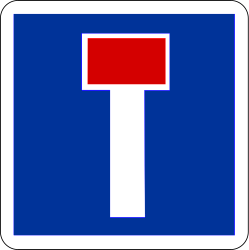 Sackgasse.