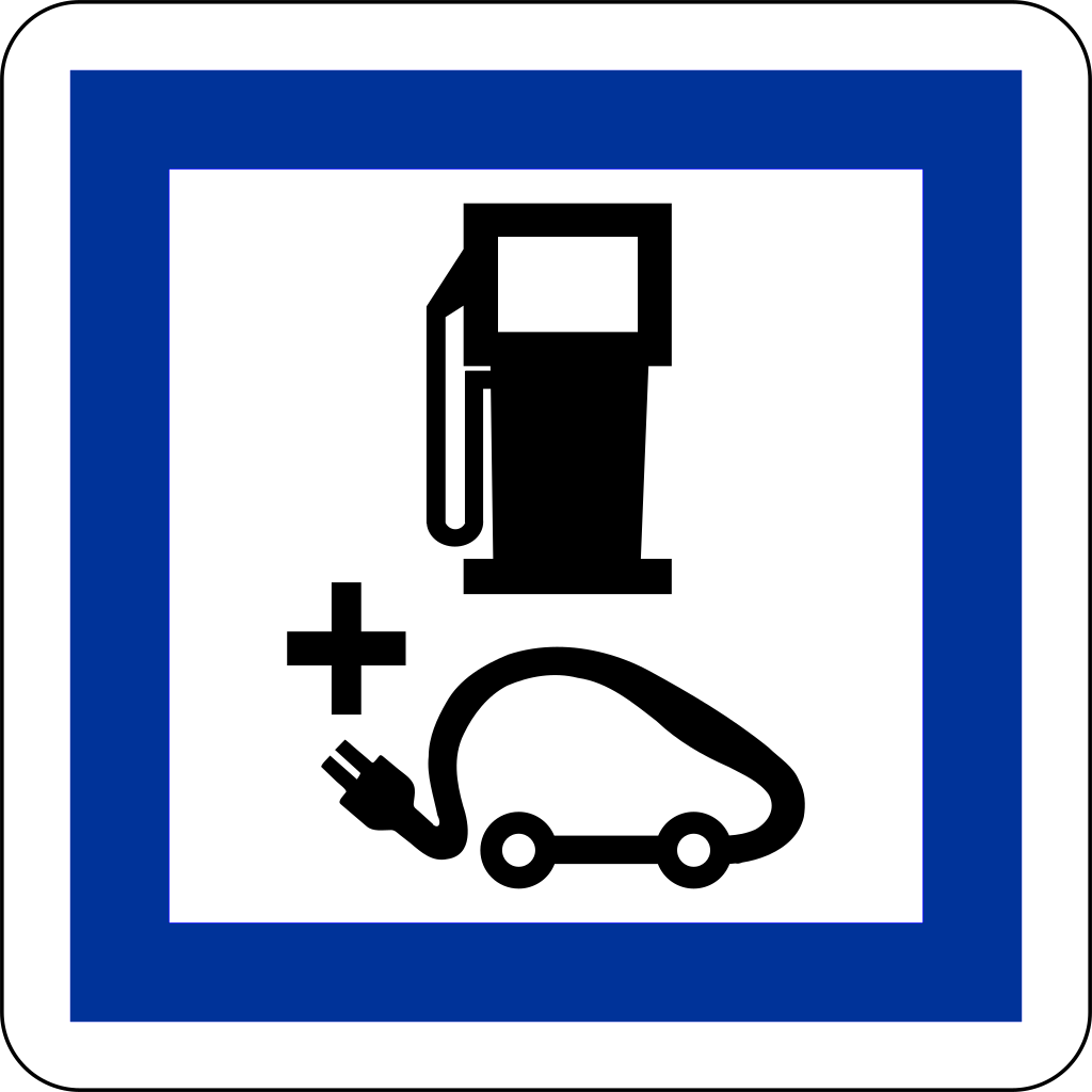 Tank- und Ladestation.