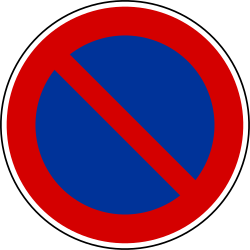 Parken verboten.