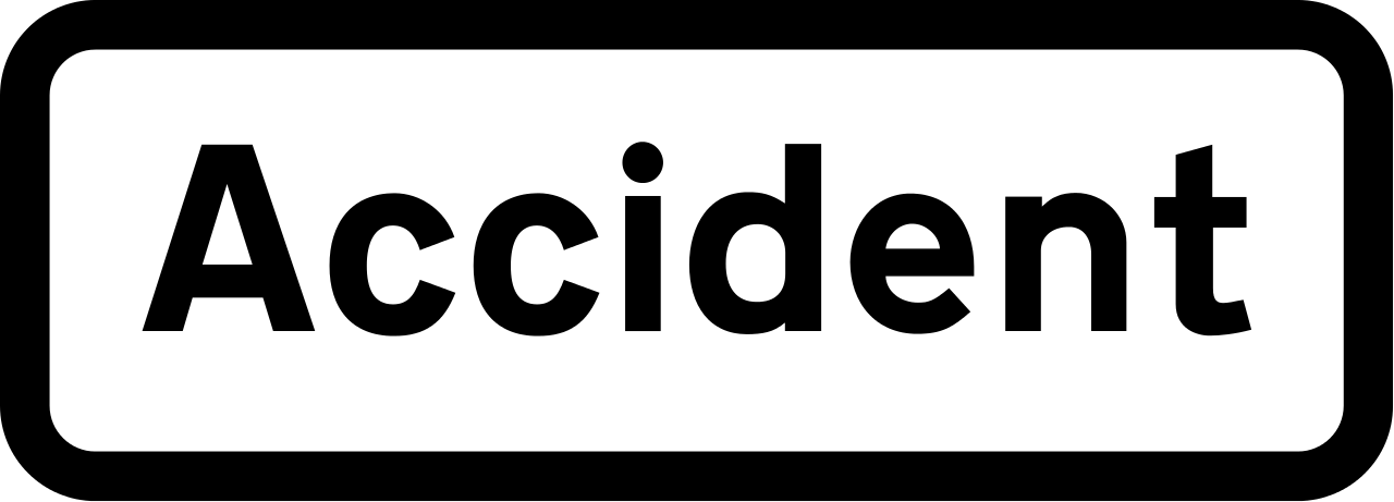 Acidente.