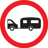 Caravanas proibidas.