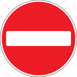 Entrada proibida.