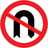 Inversão de marcha proibida.