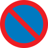 Estacionamento proibido.