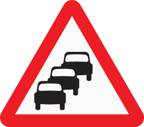 Aviso de congestionamento.