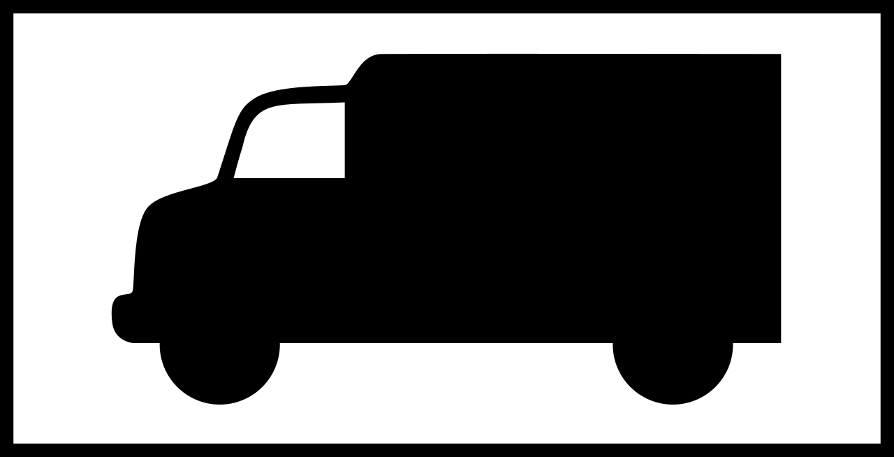 Für Lastwagen.