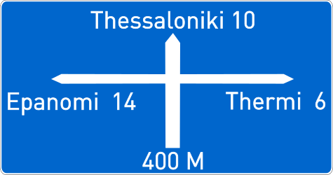 Kreuzungsverlauf, Richtungen und Ziele.