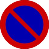 Estacionamento proibido.