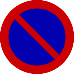 Parking prohibited.