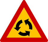 Aviso de rotunda.