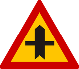 Prioridade no cruzamento.