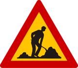 Aviso de obras.