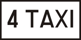 For taxis.