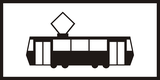 For trams.