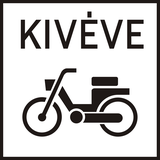 Mopeds allowed.