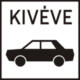 Cars allowed.