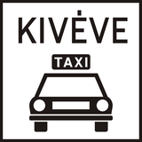 Taxis allowed.