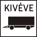 Large trailers allowed.