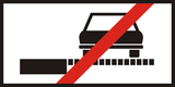 Parking on shoulder prohibited.