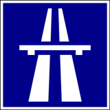 Start of a motorway.