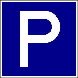 Parken erlaubt.