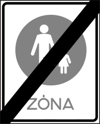 Ende der Fußgängerzone.