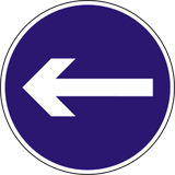 Mandatory left.
