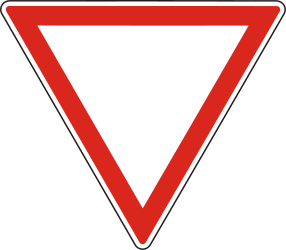Give way.