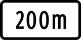... Meter voraus.