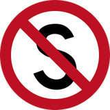 Halten und Parken verboten.