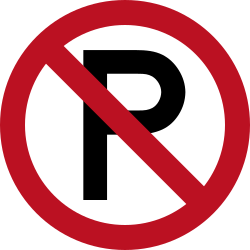 Parken verboten.