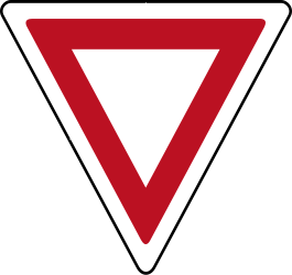 Vorfahrt gewähren.