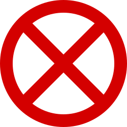 Halten und Parken verboten.