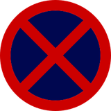 Halten und Parken verboten.