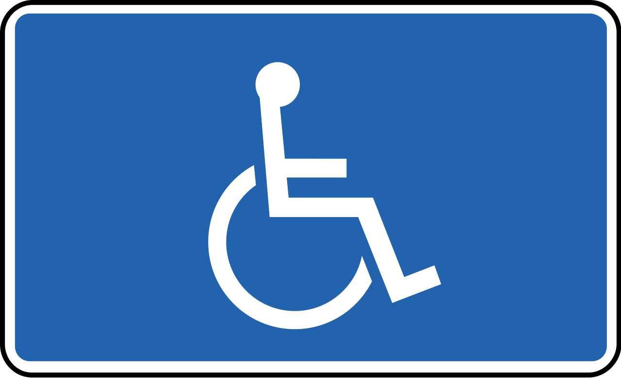 For people with disabilities.