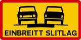 One-lane road.