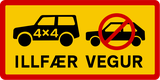 4x4 required.