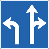 Overview of the lanes and their direction.