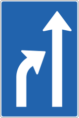 End of a lane.