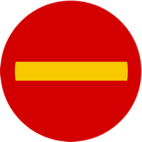 No entry.