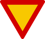 Give way.