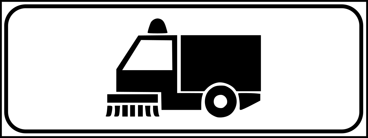 Für Reinigungsfahrzeuge.