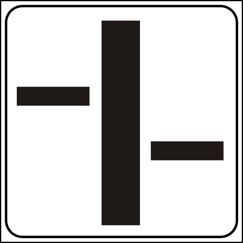 Kreuzungsform.