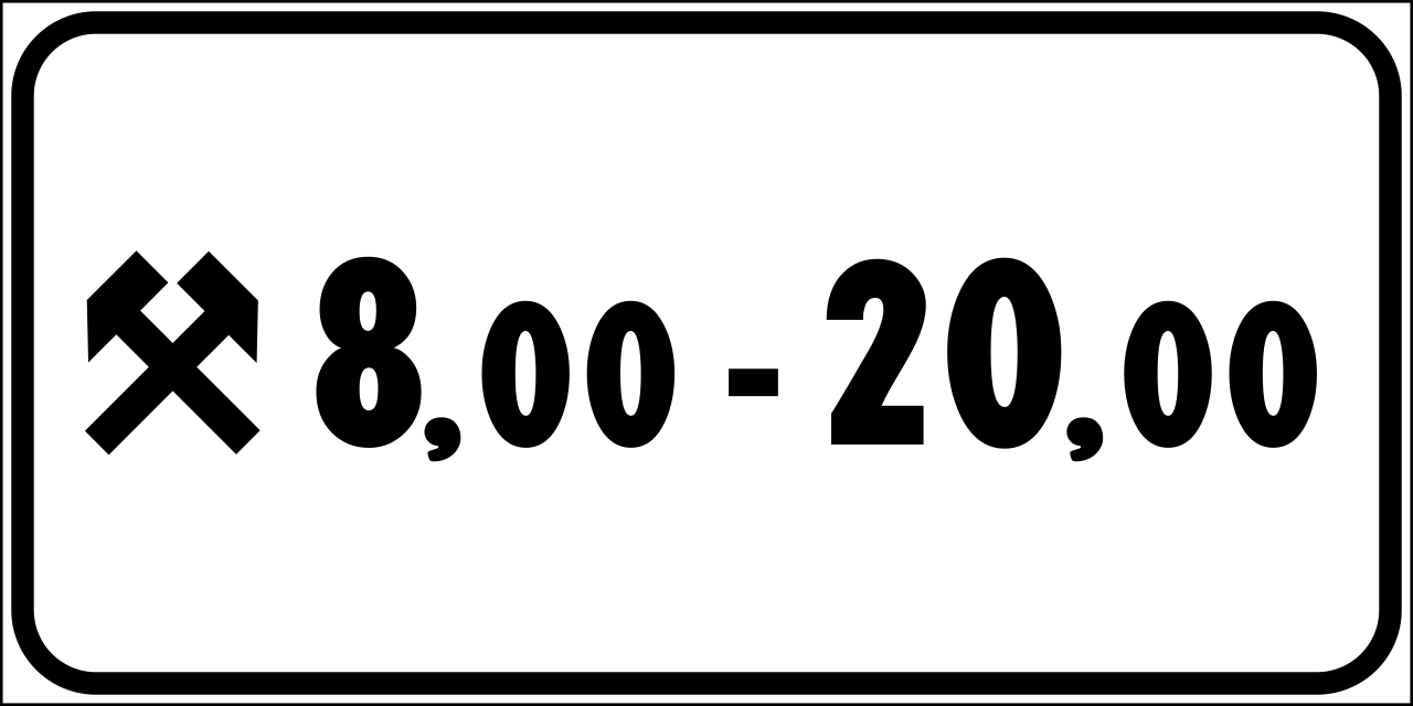 An Werktagen während der angegebenen Zeit.